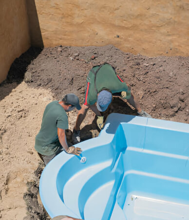 Fiberglass pools in Texas