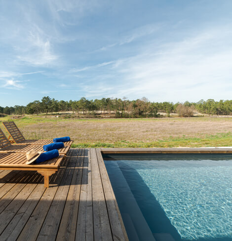 Fiberglass pools in Texas