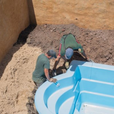 Fiberglass pools in Texas